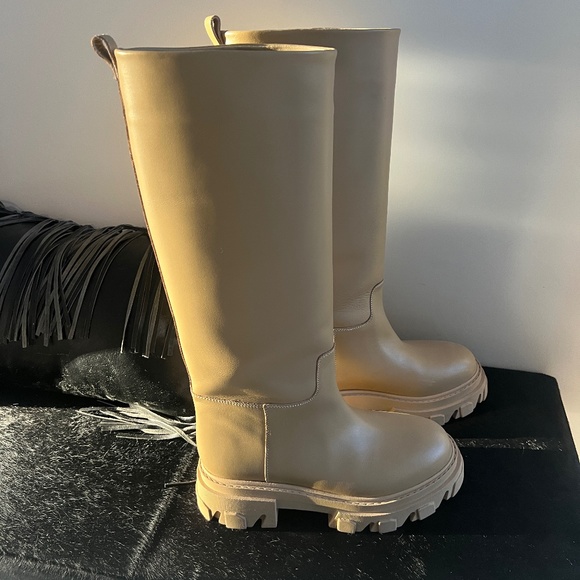 GIA BORGHINI X Pernille Teisbaek 07 Knee-High Boots - Picture 1 of 12